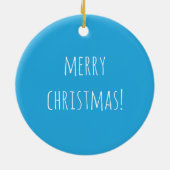 Décoration En Céramique Joyeux Noël Corail sous-marin Poisson tropical (Dos)