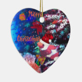 Décoration En Céramique Joyeux Noël dans l'aquarium (Droite)
