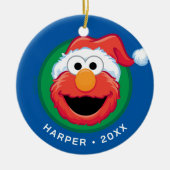 Décoration En Céramique Joyeux Noël Elmo (Devant)