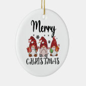 Décoration En Céramique Joyeux Noël Gnomies Noël Gnomes (Droite)