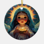 Décoration En Céramique Joyeux Noël Joyeuse saison (Devant)