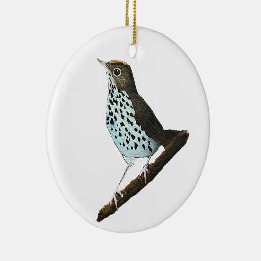 Décoration En Céramique Joyeux Noël ~Ovenbird~ (Droite)