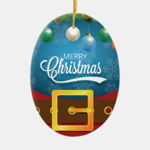 Décoration En Céramique Joyeux Noël Père Noël