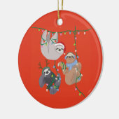 Décoration En Céramique Joyeux Noël Sloth (Gauche)