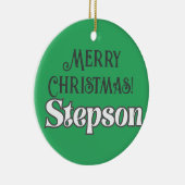 Décoration En Céramique Joyeux Noël Stepson (Droite)