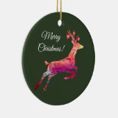 Décoration En Céramique Joyeux rennes de Noël (Droite)