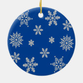 Décoration En Céramique Joyeux Snowmen (Dos)