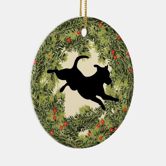 Décoration En Céramique JRT Wreath (Droite)