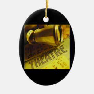 Décoration En Céramique Jumelles de théâtre