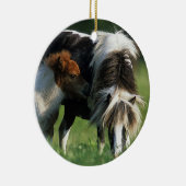 Décoration En Céramique Jument et poulains miniatures 2 (Droite)