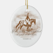 Décoration En Céramique Juste un autre cheval (Droite)