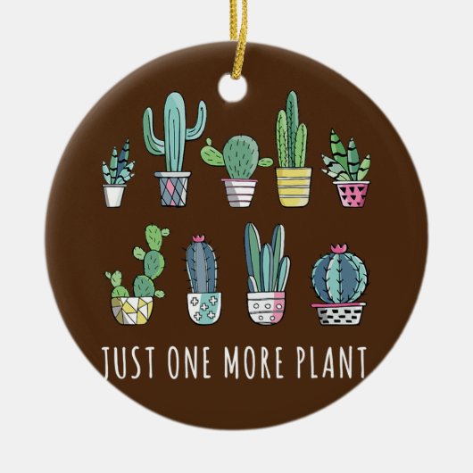 Décoration En Céramique Juste Un Plante Cactus Maman Pots Succulents (Devant)