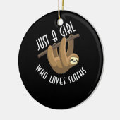 Décoration En Céramique Juste Une Fille Qui Aime Les Fentes (Gauche)