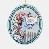 Décoration En Céramique Justice Liberté politique (Gauche)