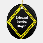 Décoration En Céramique Justice pénale personnalisable (Gauche)