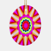 Décoration En Céramique Kaleidoscope fractal 01 (Droite)