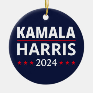 Décoration En Céramique Kamala Harris Election 2024 III