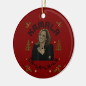 Décoration En Céramique Kamala Harris Noël (Gauche)