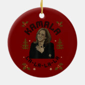 Décoration En Céramique Kamala Harris Noël (Dos)