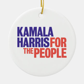 Décoration En Céramique Kamala Harris pour l'autocollant du peuple
