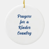 Décoration En Céramique Kamala Harris pour le président 2024 (Dos)