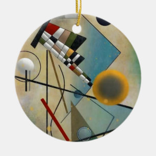 Décoration En Céramique Kandinsky Composition Peinture Abstraite