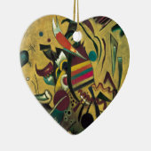 Décoration En Céramique Kandinsky Points Peinture en toile Abstraite (Droite)