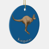 Décoration En Céramique Kangaroo Australia Ornament (Droite)