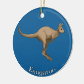 Décoration En Céramique Kangaroo Australia Ornament (Gauche)