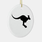 Décoration En Céramique Kangaroo Silhouette (Droite)