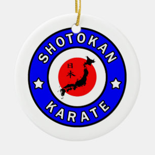 Décoration En Céramique Karaté de Shotokan
