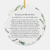 Décoration En Céramique Karelian Bear Dog Monogram (Dos)