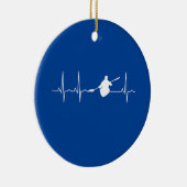 Décoration En Céramique Kayaking Heartbeat (Droite)