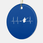 Décoration En Céramique Kayaking Heartbeat (Gauche)