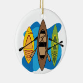 Décoration En Céramique Kayaks (Droite)