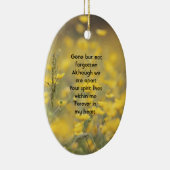 Décoration En Céramique Keepsake Memorial Photo Barn Owl Bird (Droite)