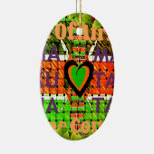 Décoration En Céramique Kenya Hakuna Matata (Droite)