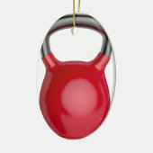 Décoration En Céramique Kettlebell (Gauche)