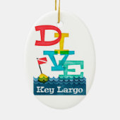Décoration En Céramique Key Largo Dive (Dos)