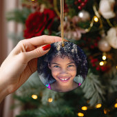 Décoration En Céramique Kids Personalized Gingerbread Man Christmas