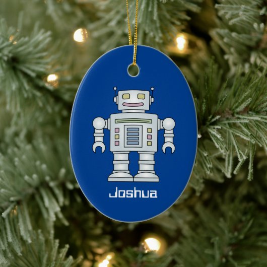 Décoration En Céramique Kid's toy robot custom (Arbre)