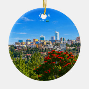 Décoration En Céramique Kigali, Rwanda - Paysage Urbain Moderne