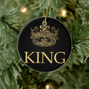 Décoration En Céramique King and Crown Royal Emblem
