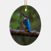 Décoration En Céramique Kingfisher sur une succursale (Droite)