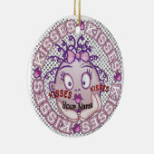 Décoration En Céramique Kisses Face (Droite)