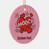 Décoration En Céramique Kissing Comic Sound Effect (Droite)