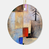 Décoration En Céramique Klee - Petite photo de la face (Gauche)