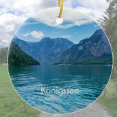 Décoration En Céramique Königssee en Bavière, Berchtesgaden