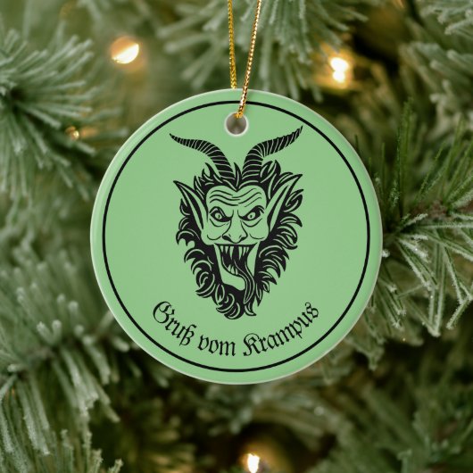 Décoration En Céramique Krampus (Arbre)