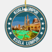 Décoration En Céramique Kuala Lumpur (Dos)